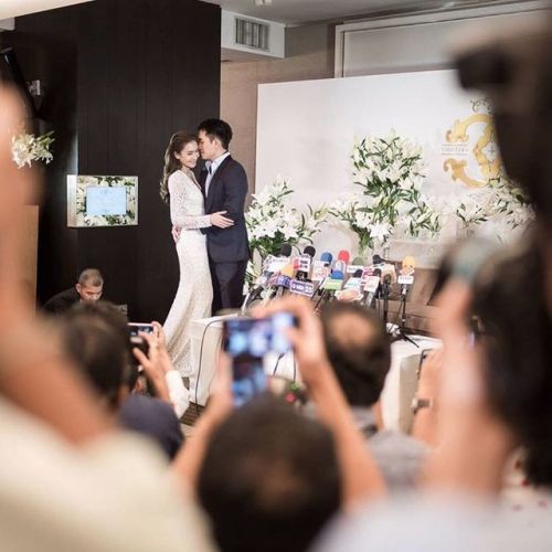 白富美的婚礼长这样!变装6套堪称"泰国版Angelababy"