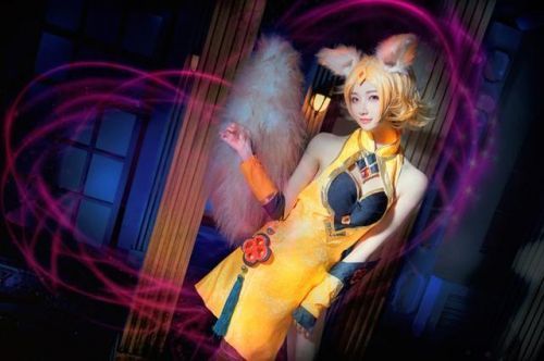 王者荣耀妲己COSPLAY 可爱软萌小小暮