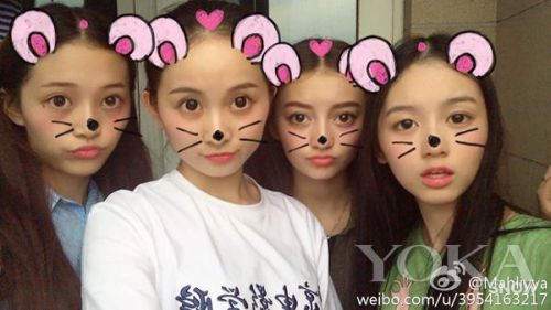 中戏上戏的妹子逆天高颜值 军训不花妆是如何做到的？