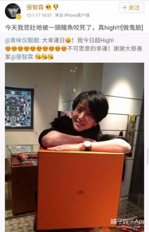 就算袁咏仪买100个爱马仕 张智霖也愿意买单