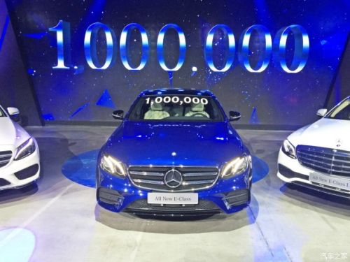 第100万辆下线 国产新E级标轴版亮相