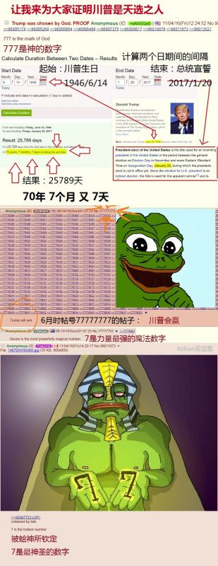 后没品时代 / 4chan笑话集：美国大选到来前的一期