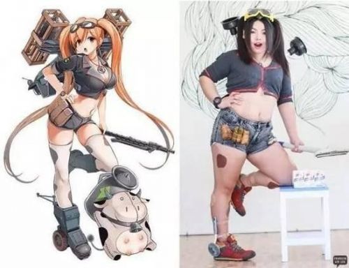 画面太美！泰国萌妹COS美艳范冰冰