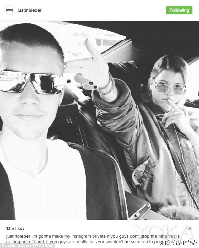 比伯Instagram 浪得飞起?刚为现任手撕前女友的比伯再换波霸女伴!