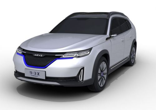 2017 CES Asia NEVS发布9-3及9-3X两款概念量产车