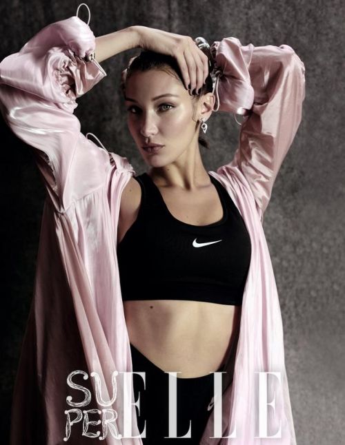 SuperELLE封面Bella Hadid 野性与优雅的对撞