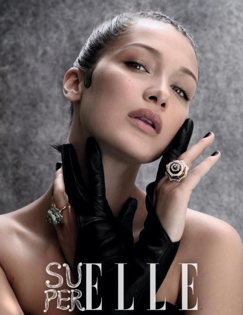 SuperELLE封面Bella Hadid 野性与优雅的对撞